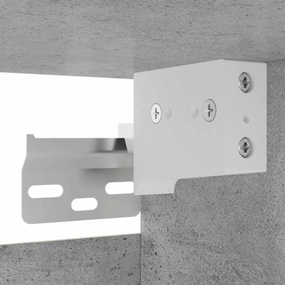 TV-Wandschrank Betongrau 30,5x30x30 cm