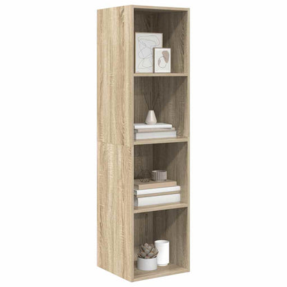 TV-Wandschrank Sonoma-Eiche 37x37x142,5 cm Holzwerkstoff
