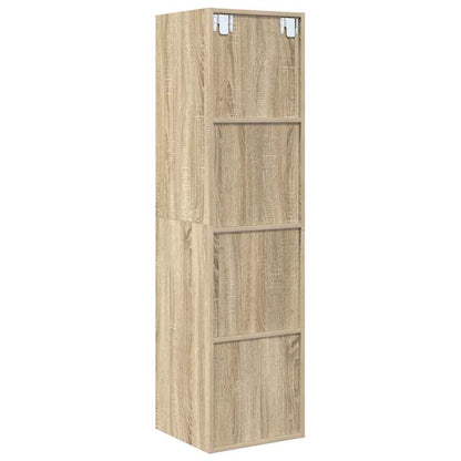 TV-Wandschrank Sonoma-Eiche 37x37x142,5 cm Holzwerkstoff