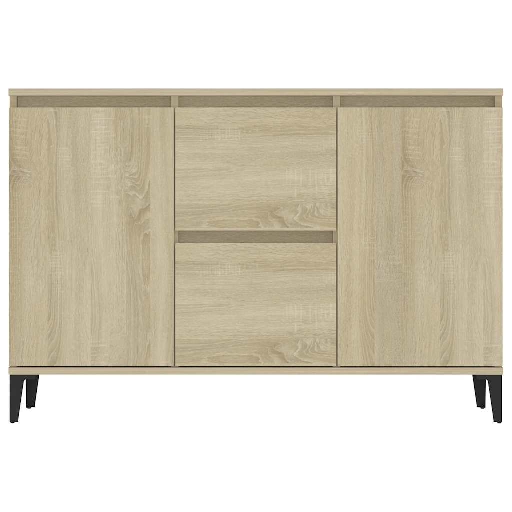 Sideboard Sonoma-Eiche 102x35x70 cm Holzwerkstoff