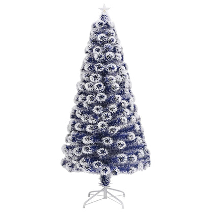 Künstlicher Weihnachtsbaum mit Beleuchtung 120 cm Glasfaser