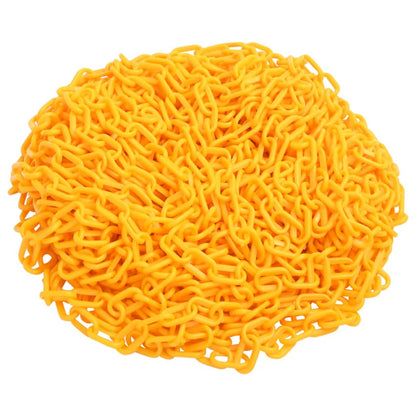 Absperrkette Gelb 100 m Ø6 mm Kunststoff