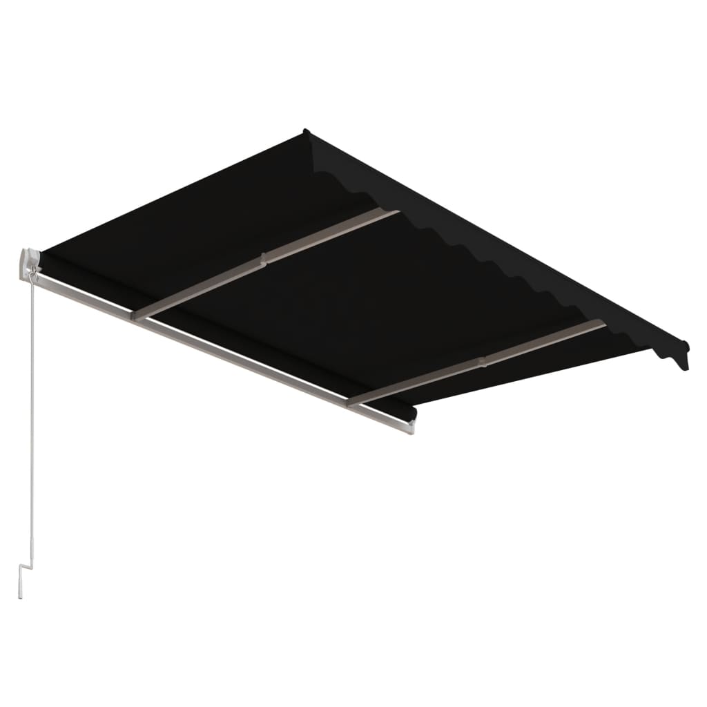 Markise Automatisch Einziehbar 300x250 cm Anthrazit