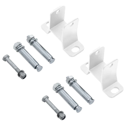 Markise Manuell Einziehbar mit LED 350x250 cm Orange Braun