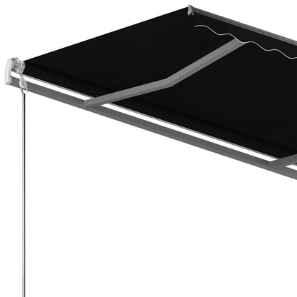 Standmarkise Manuell Einziehbar 350x250 cm Anthrazit