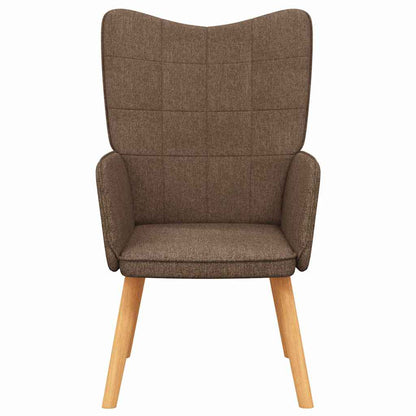 Relaxsessel Braun Stoff