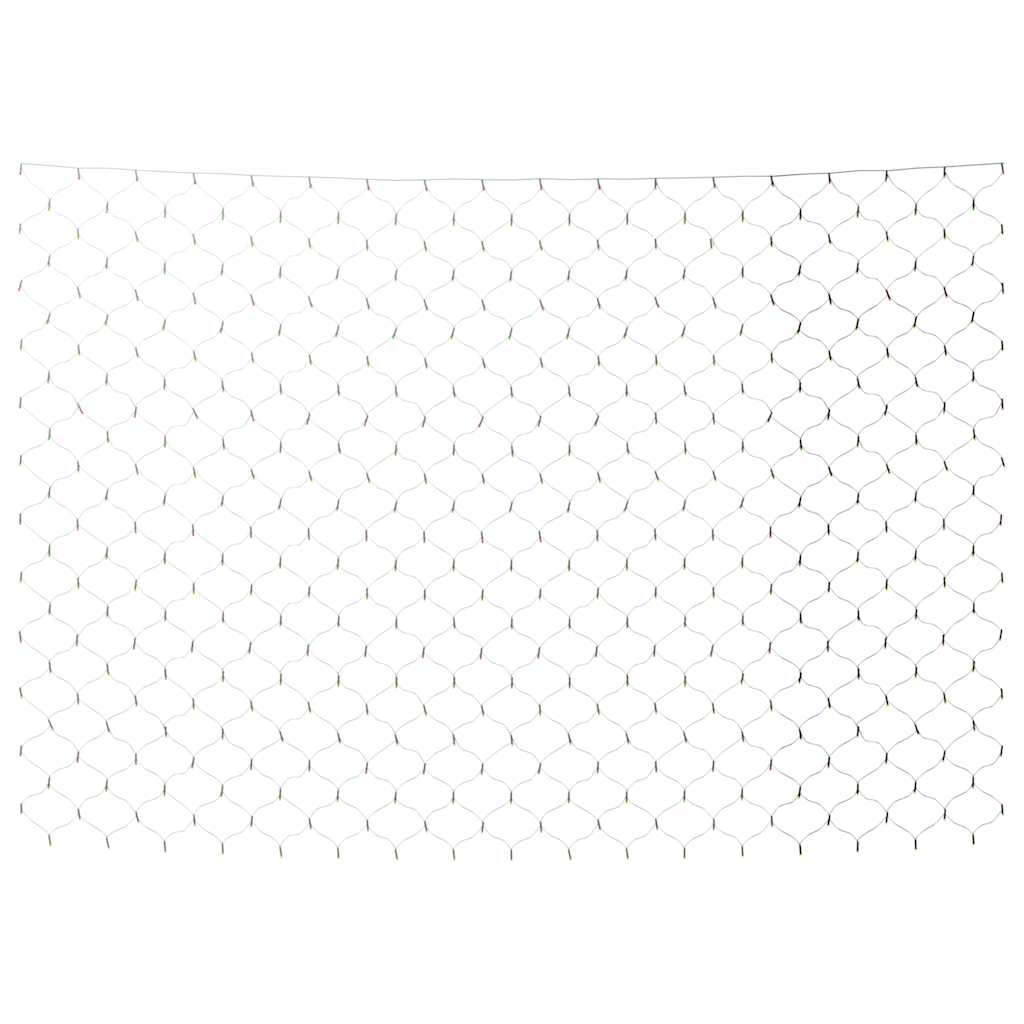 Weihnachts-Lichternetz Mehrfarbig 3x3 m 306 LEDs Indoor Outdoor