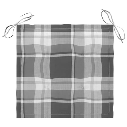 Gartenstühle 6 Stk. mit Kissen Massivholz Teak