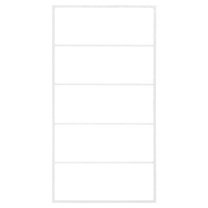 Handtuchhalter Weiß 60 x 10 x 116 cm Stahl