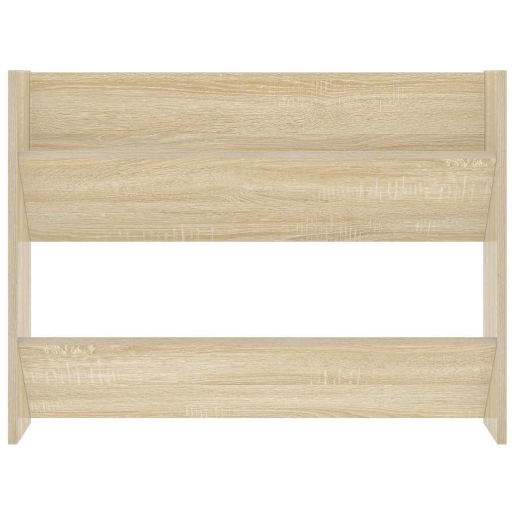 Wand-Schuhschrank Sonoma-Eiche 80x18x60 cm Holzwerkstoff