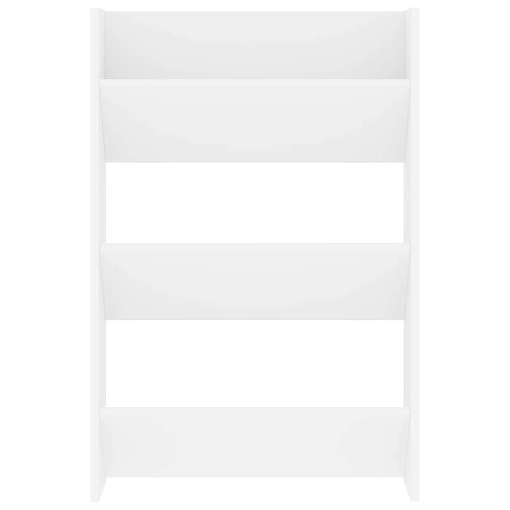 Wand-Schuhschrank Weiß 60x18x90 cm Holzwerkstoff