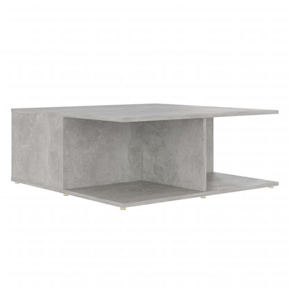 Couchtisch Betongrau 80x80x31 cm Holzwerkstoff