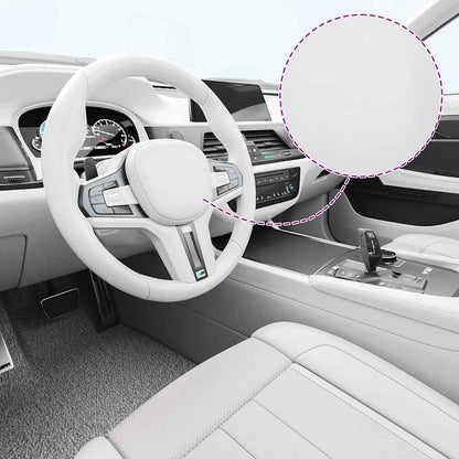 Autofolien 2 Stk. 4D Weiß 100x150 cm