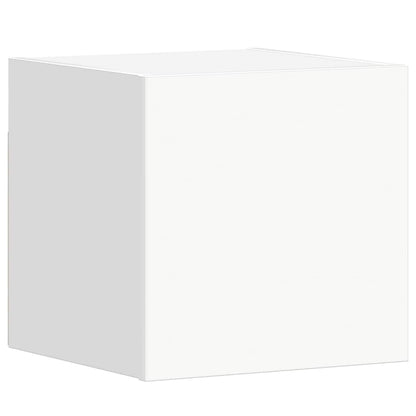 3-tlg. TV-Schrank-Set Weiß Holzwerkstoff