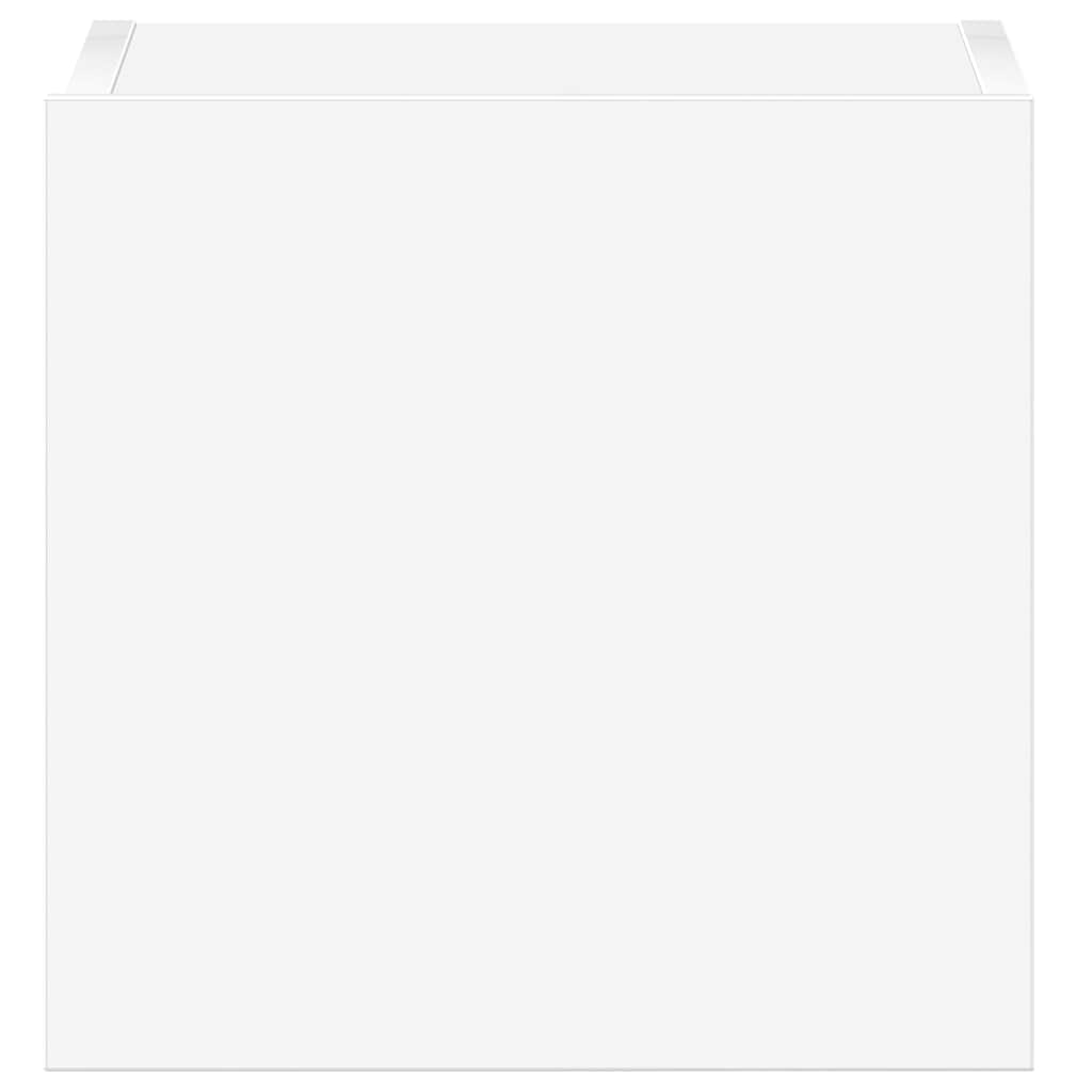 3-tlg. TV-Schrank-Set Weiß Holzwerkstoff