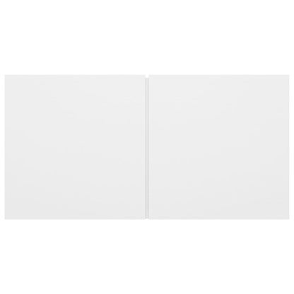 TV-Hängeschränke 2 Stk. Weiß 60x30x30 cm