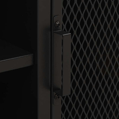 TV-Schrank Rustikales Braun 105x36x47 cm Metall und MDF