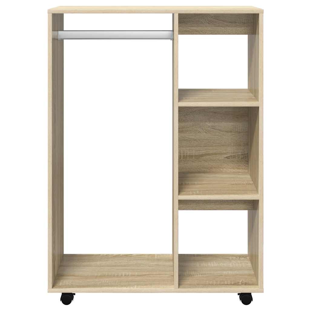 Kleiderschrank Sonoma-Eiche 80x40x110 cm Holzwerkstoff
