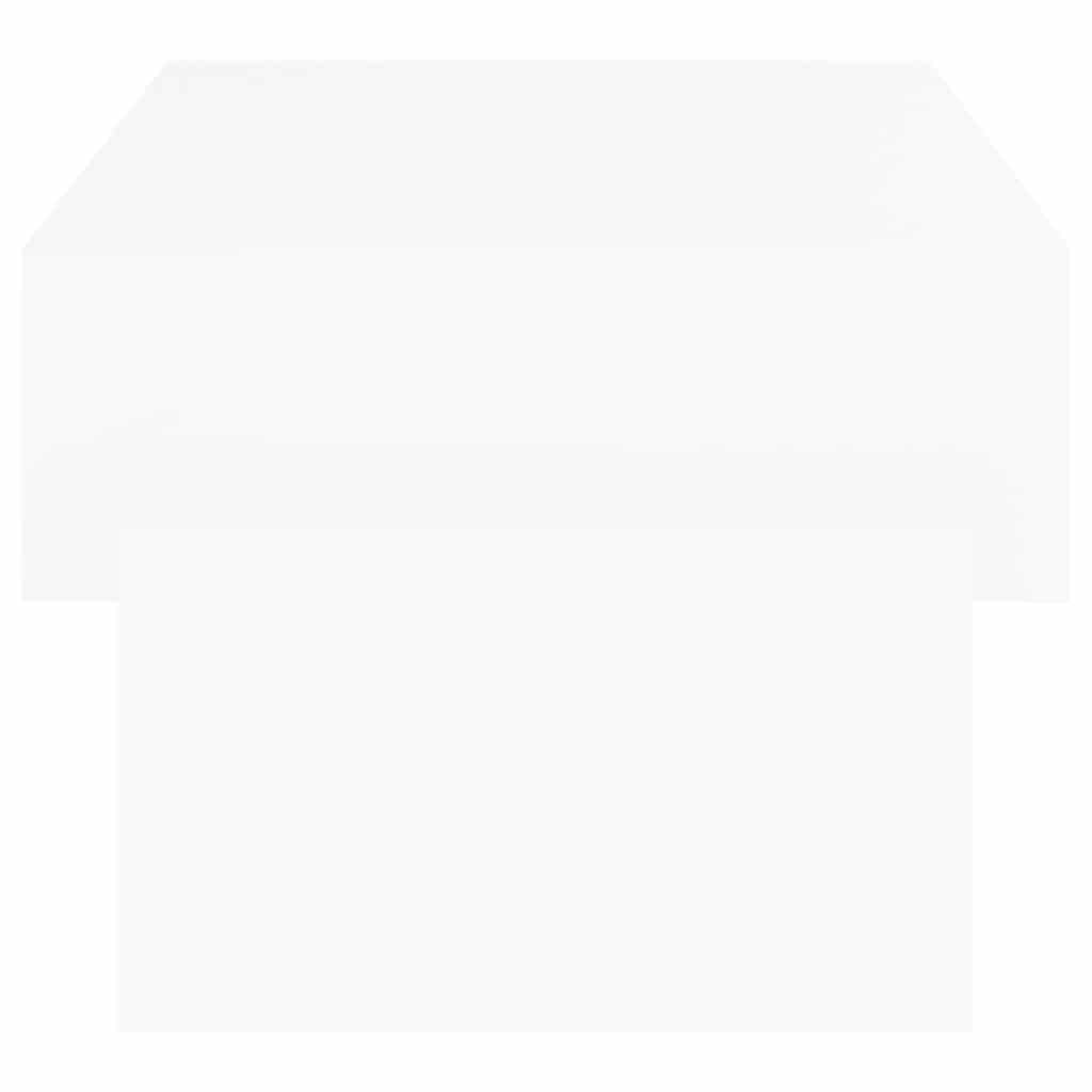 Couchtisch Weiß 105x55x32 cm Holzwerkstoff