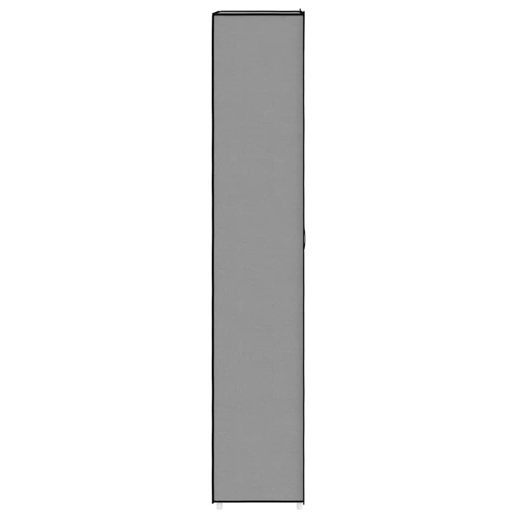 Schuhschrank Grau 60x30x166 cm Stoff