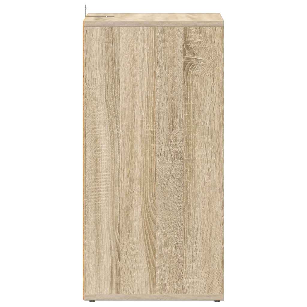 Schuhschrank Sonoma-Eiche 31,5x35x70 cm Holzwerkstoff