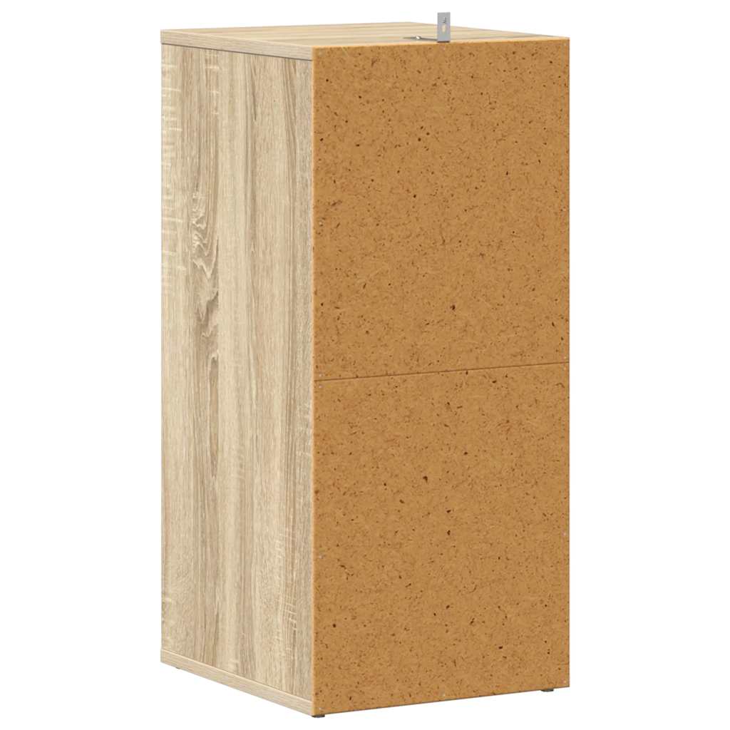Schuhschrank Sonoma-Eiche 31,5x35x70 cm Holzwerkstoff