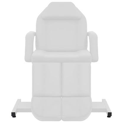 Kosmetikstuhl Kunstleder Weiß 180x62x78 cm