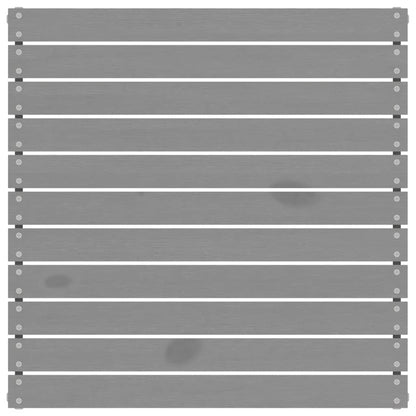 3-tlg. Garten-Lounge-Set Grau Kiefer Massivholz