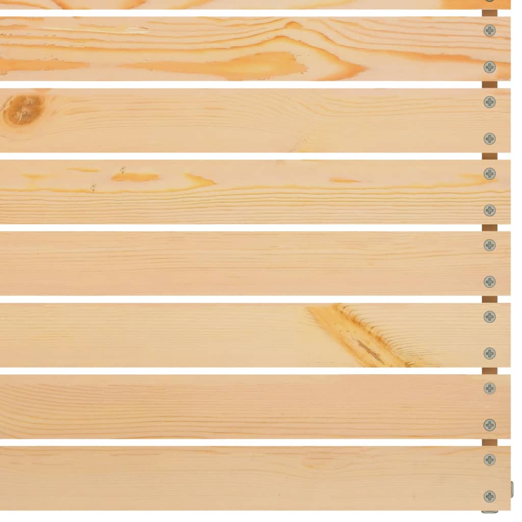 6-tlg. Garten-Lounge-Set Kiefer Massivholz