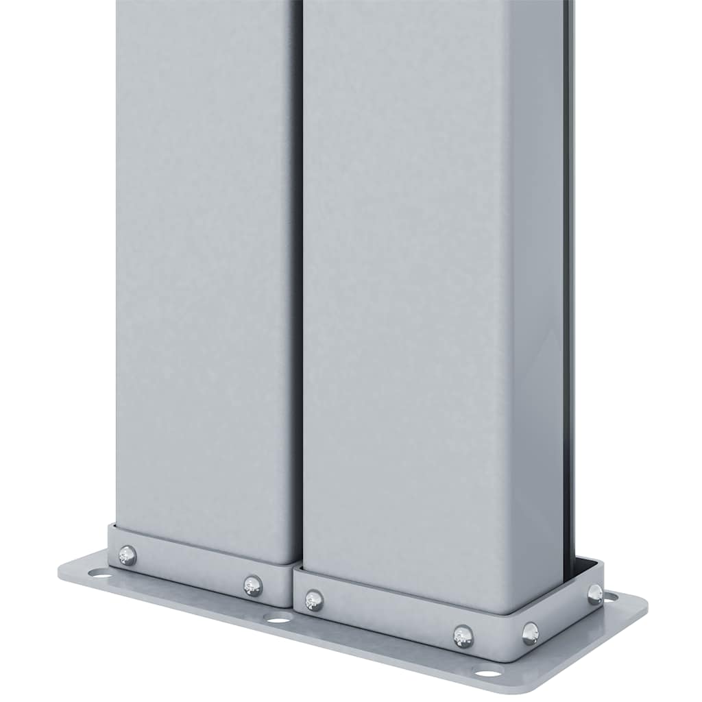 Seitenmarkise Ausziehbar Blau 160x1200 cm