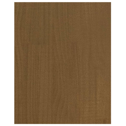 TV-Schrank Honigbraun 70x33x42 cm Massivholz Kiefer