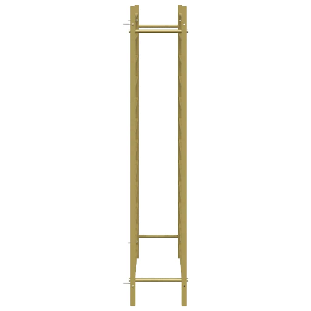 Weinregal für 72 Flaschen Golden Metall