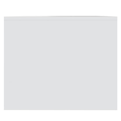 Couchtisch Weiß 90x50x41,5 cm Holzwerkstoff