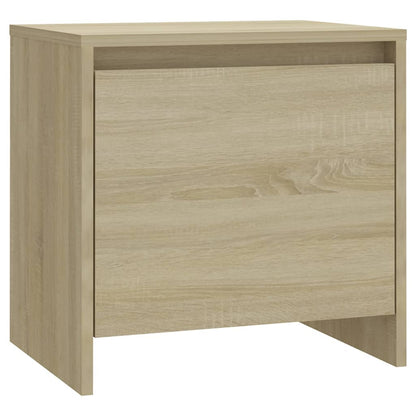 Nachttische 2 Stk. Sonoma-Eiche 45x34x44,5 cm Holzwerkstoff