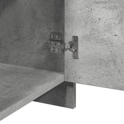 Nachttisch Betongrau 45x34x44,5 cm Holzwerkstoff