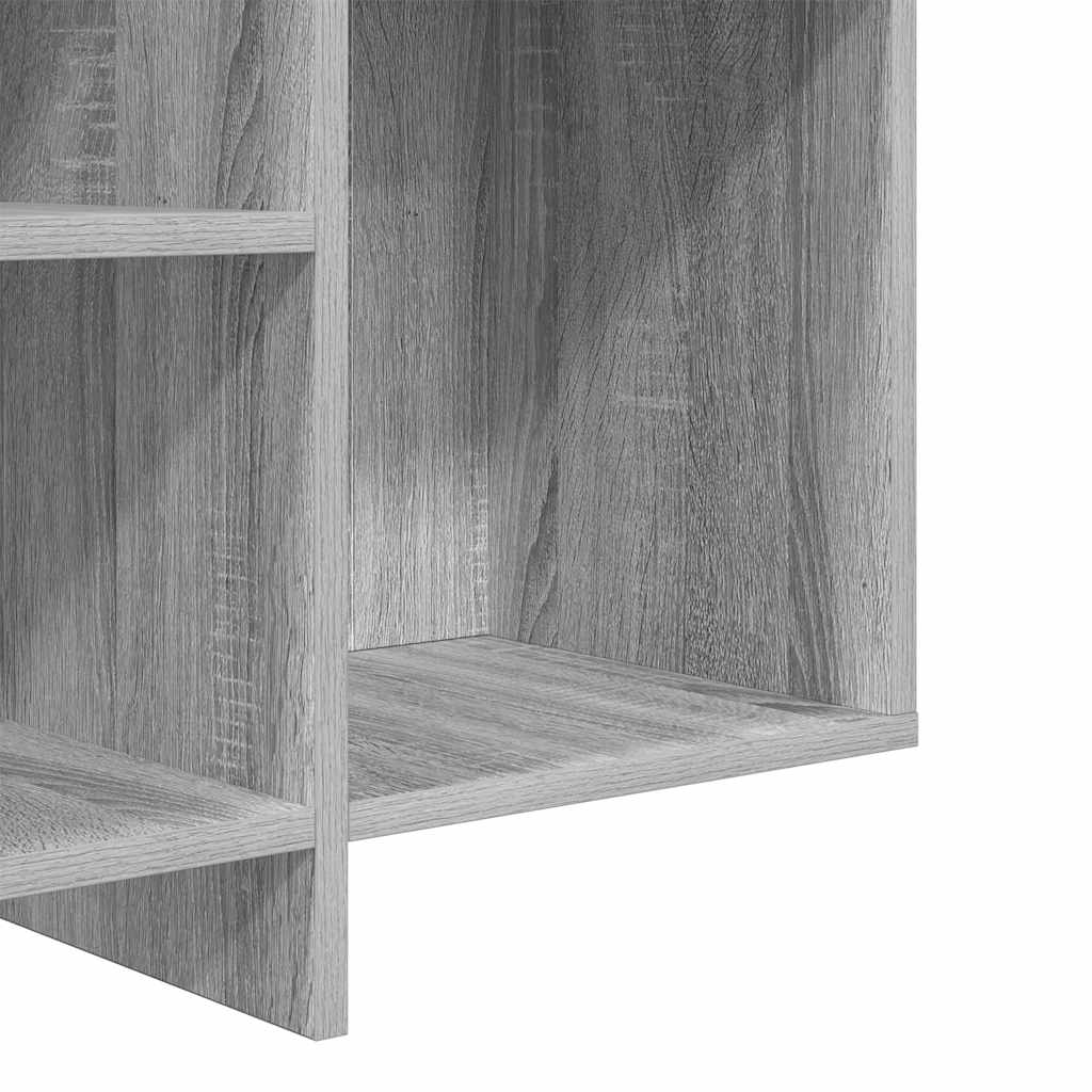 Sideboard Grau Sonoma 120x30x75 cm Holzwerkstoff