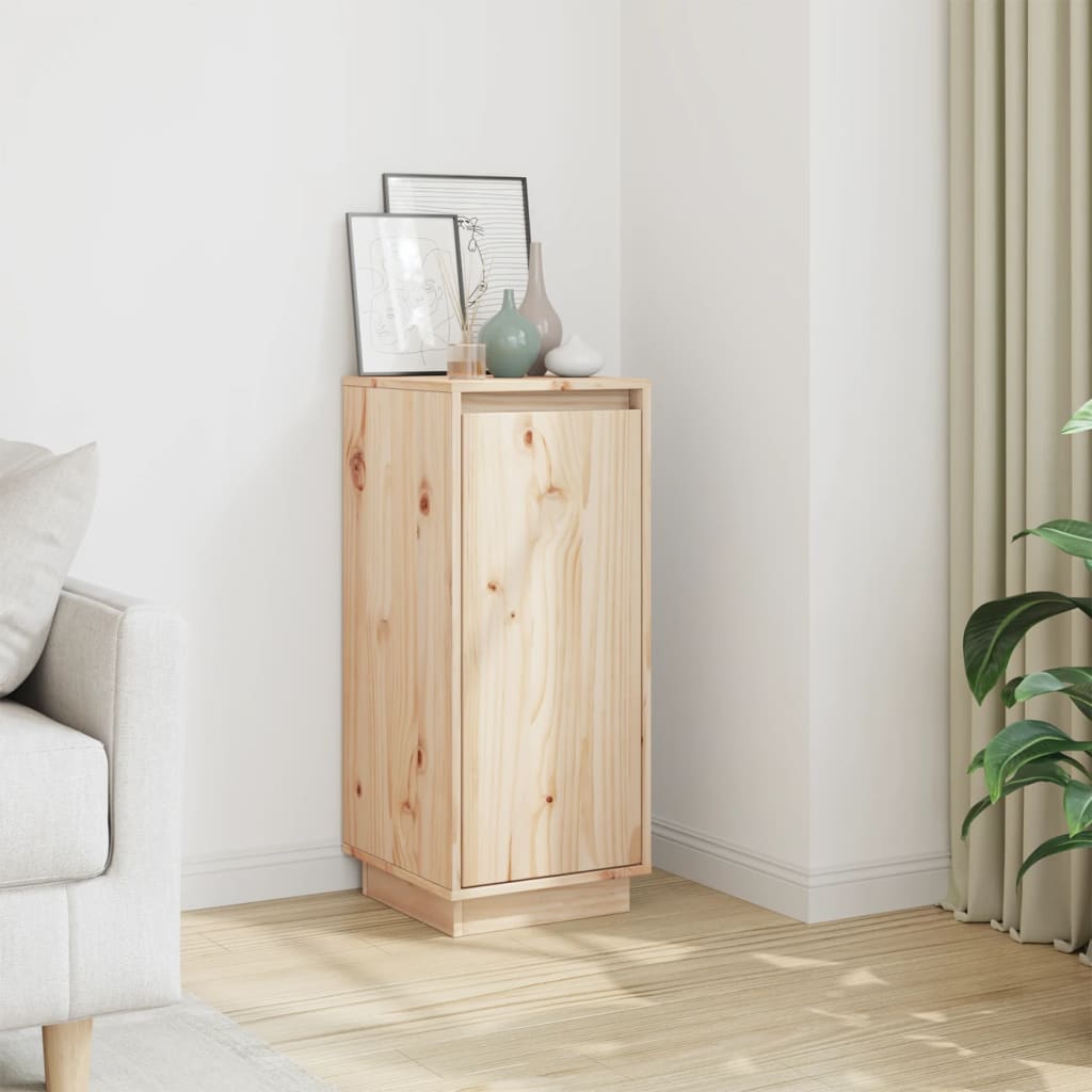 Sideboard 31,5x34x75 cm Massivholz Kiefer