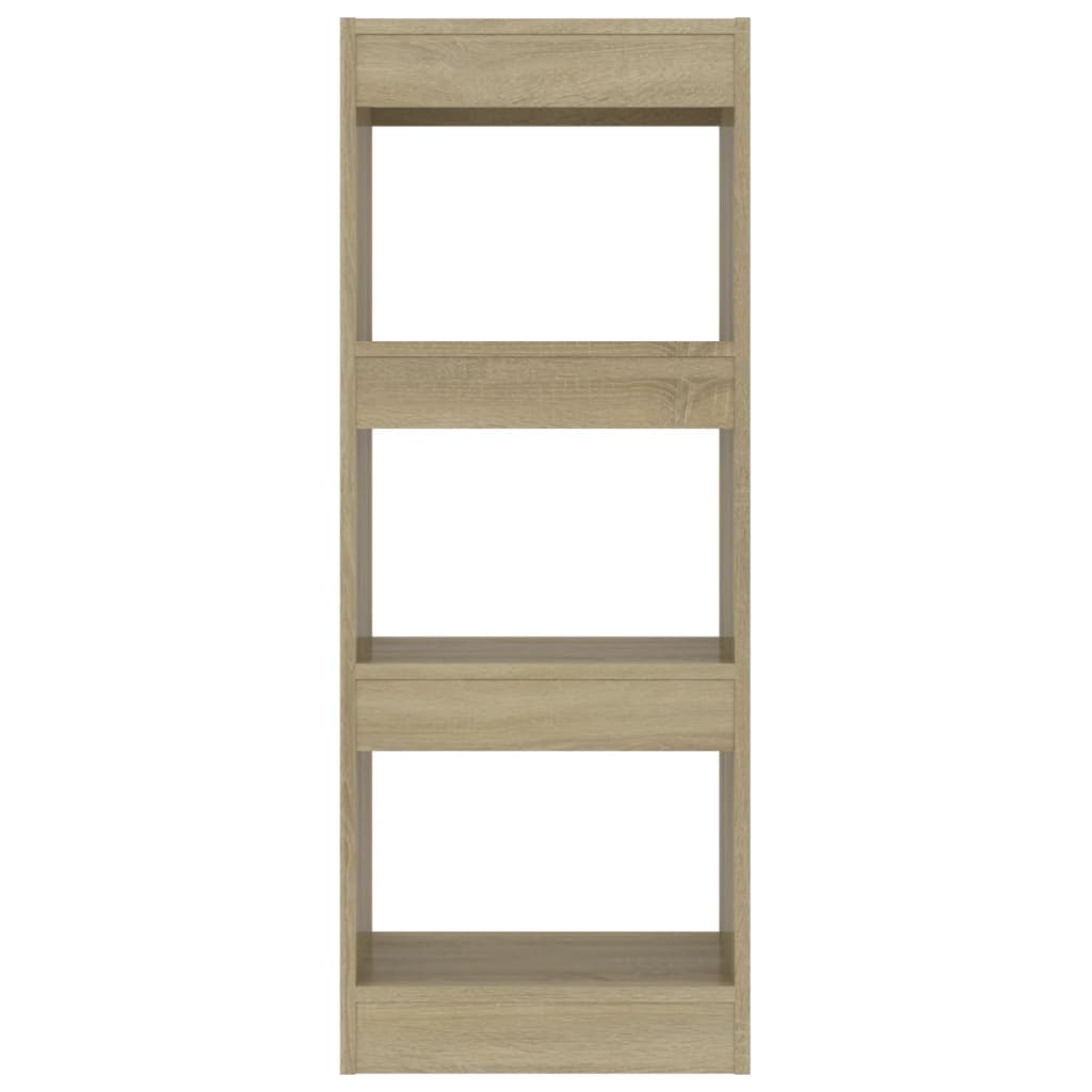 Bücherregal/Raumteiler Sonoma-Eiche 40x30x103 cm Holzwerkstoff