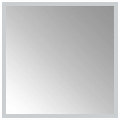 LED-Badspiegel 40x40 cm