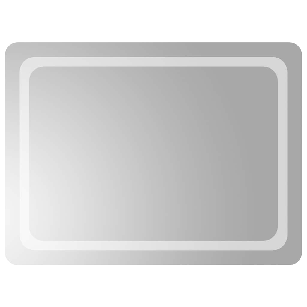 LED-Badspiegel 80x60 cm