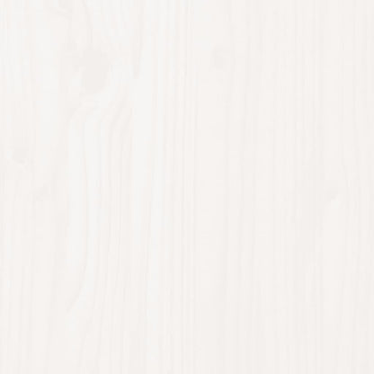 Massivholzbett Weiß 120x190 cm