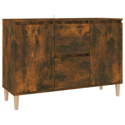 Sideboard Räuchereiche 103,5x35x70 cm Holzwerkstoff