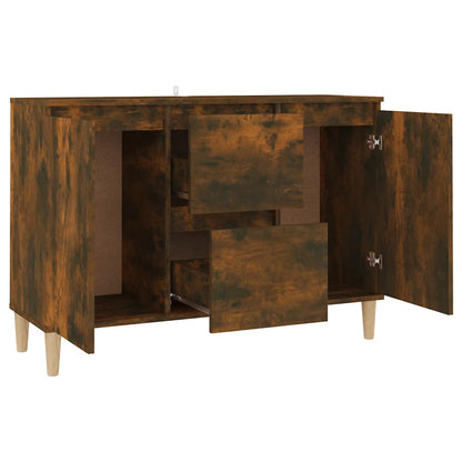 Sideboard Räuchereiche 103,5x35x70 cm Holzwerkstoff