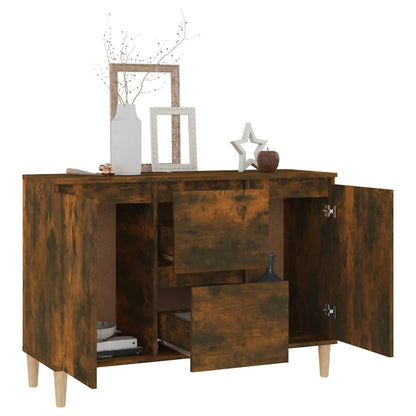 Sideboard Räuchereiche 103,5x35x70 cm Holzwerkstoff