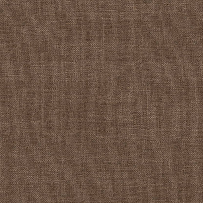 Ohrensessel mit Liegefunktion Elektrisch Braun Stoff