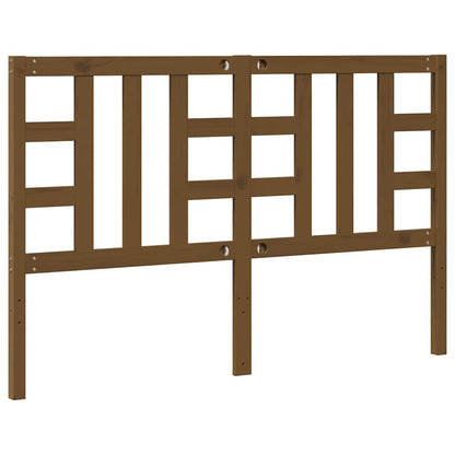 Kopfteil Honigbraun 146x4x100 cm Massivholz Kiefer