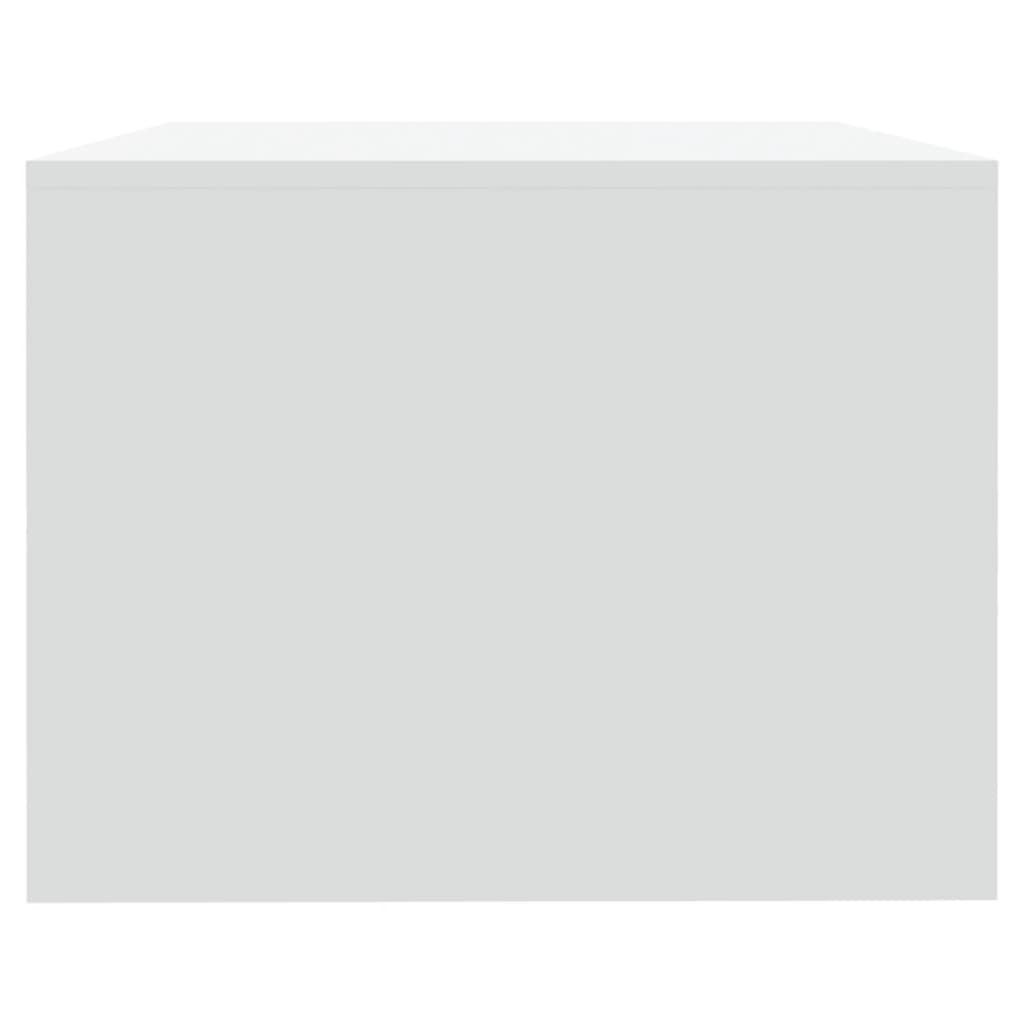 Couchtisch Weiß 102x55x42 cm Holzwerkstoff