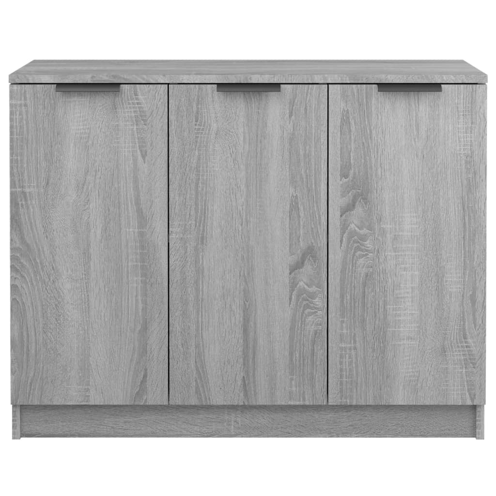 Sideboard Grau Sonoma 90,5x30x70 cm Holzwerkstoff