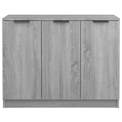 Sideboard Grau Sonoma 90,5x30x70 cm Holzwerkstoff