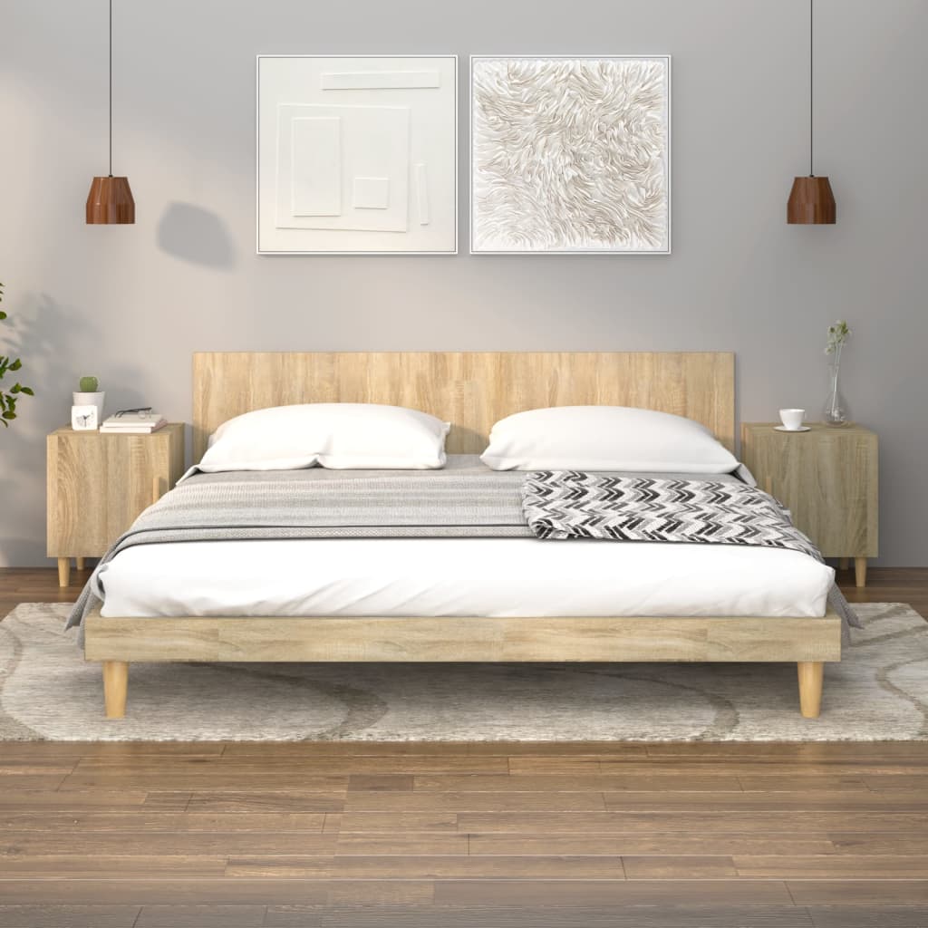 Nachttisch Sonoma-Eiche Holzwerkstoff